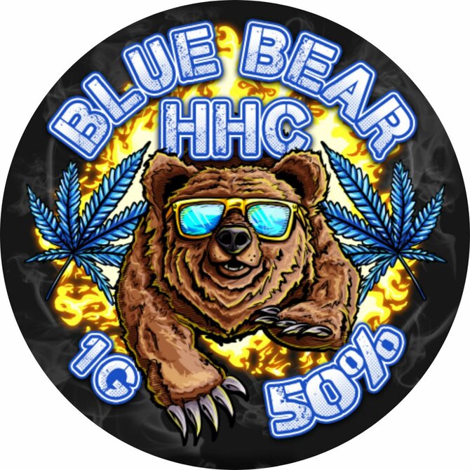 Premium HHC BLUE BEAR 50% - 1g