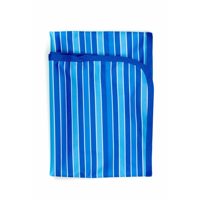 Bobánek Přebalovací podložka - Modré proužky 75 x 75 cm