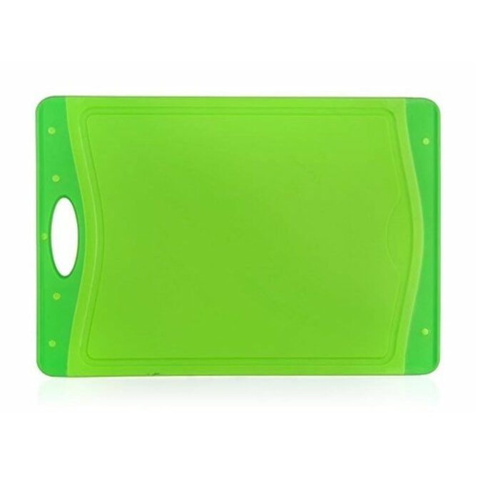 BANQUET Prkénko krájecí plastové DUO green 37 x 25,5 cm