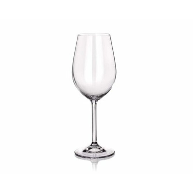 BANQUET CRYSTAL Sada sklenic na bílé víno DEGUSTATION 350 ml, 6 ks, OK