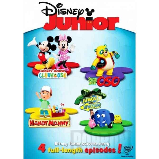 Disney junior: příběhy s překvapením DVD