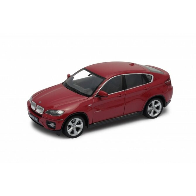 Welly - BMW X6 1:24 červená