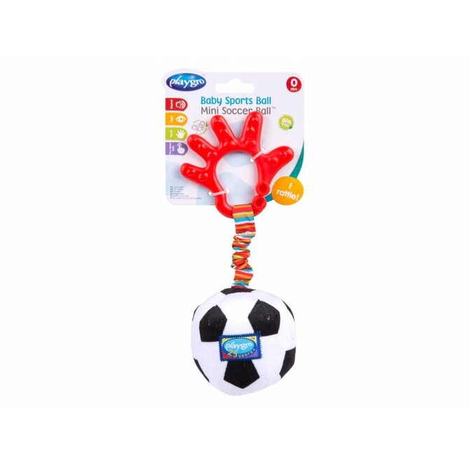 Playgro - Mini závěsný fotbalový míček Textil