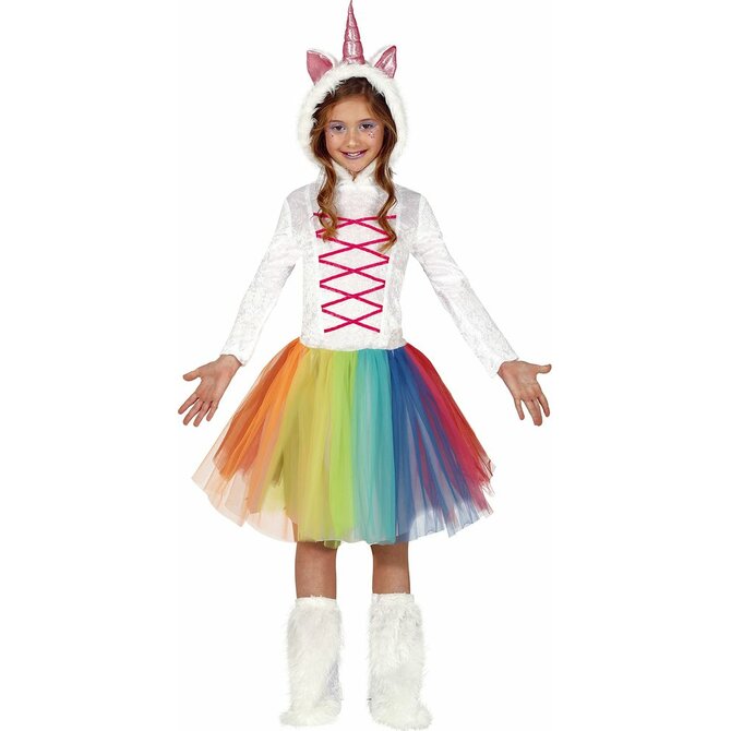 Fiestas Guirca Unicorn Maškarní kostým Dívčí velikost 3 - 4 roky 3 – 4 Años