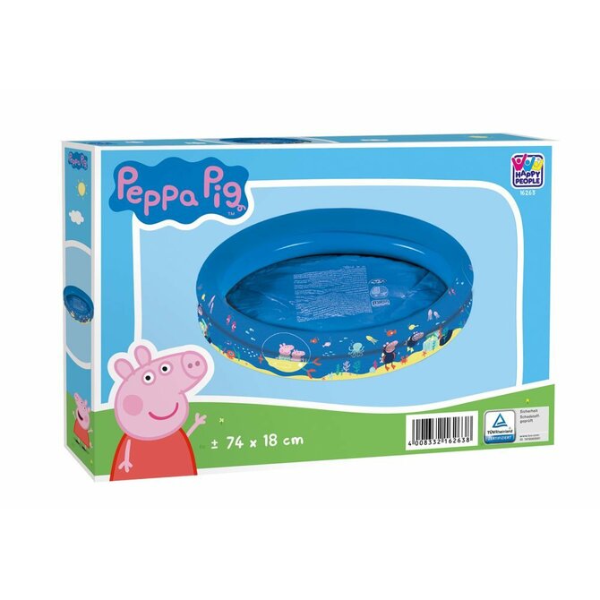 Happy People Dětský bazének Peppa Pig, 2 prsteny