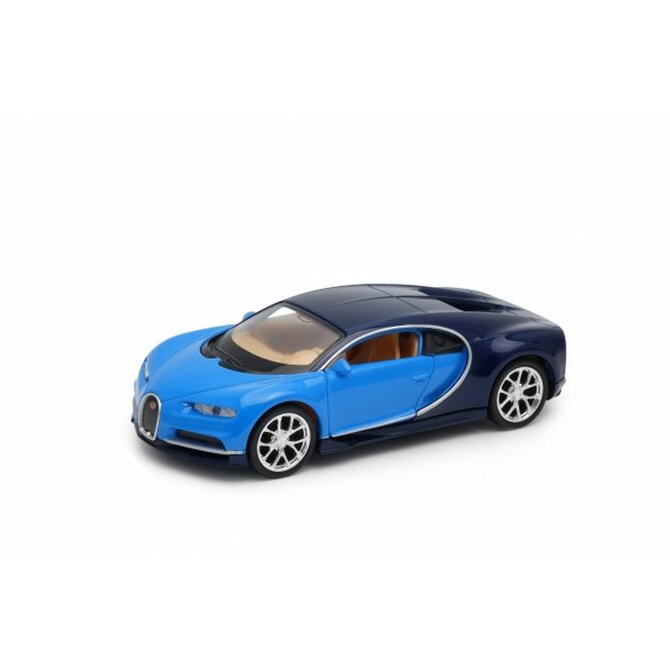 Welly Bugatti Chiron 1:34 modré