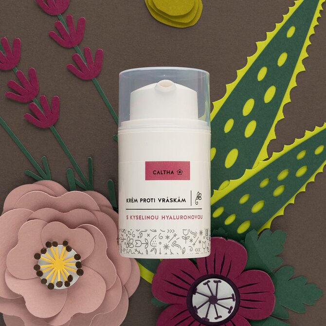 Pleťový krém proti vráskám S KYSELINOU HYALURONOVOU - 50 ml
