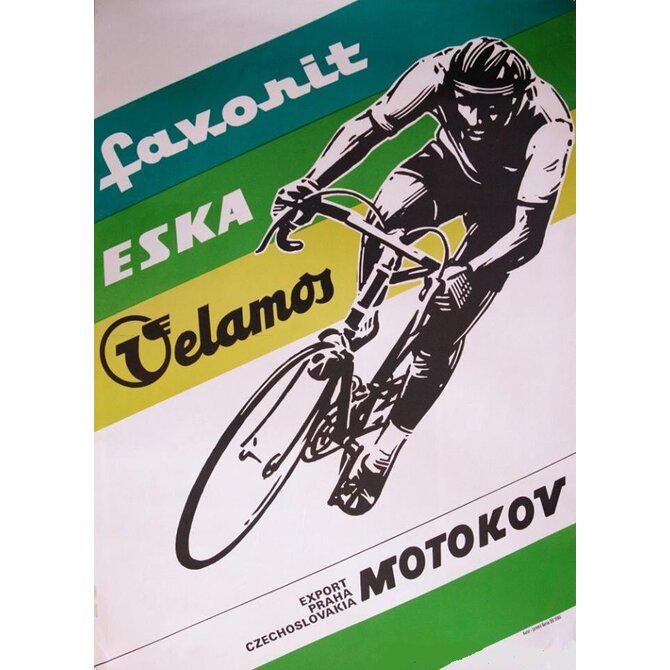Plechová cedule Favorit Eska Velamos Velikost: A5 (20 x 15 cm)