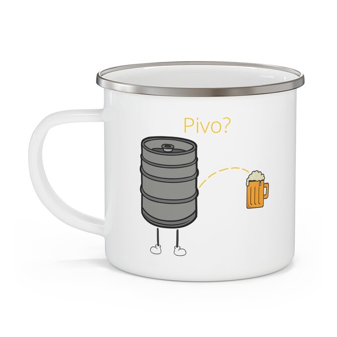 Pivo? - plecháček