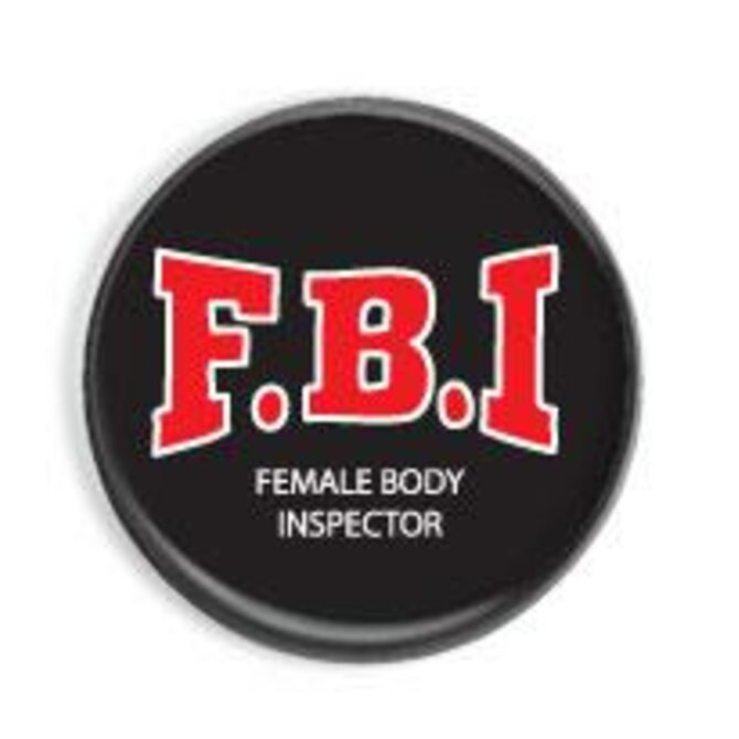 Female Body Inspector - placka