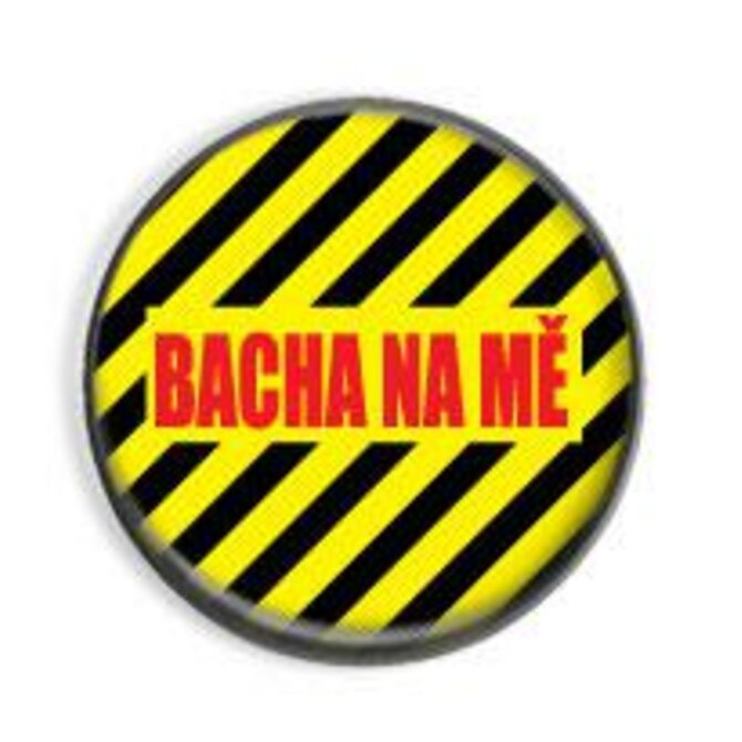 Bacha na mě - button