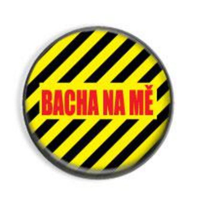 Bacha na mě - button