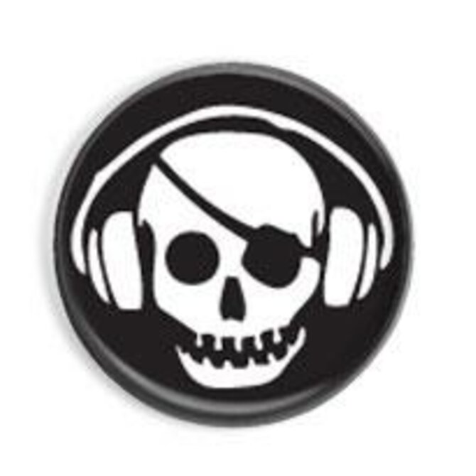 Skull pirát - button