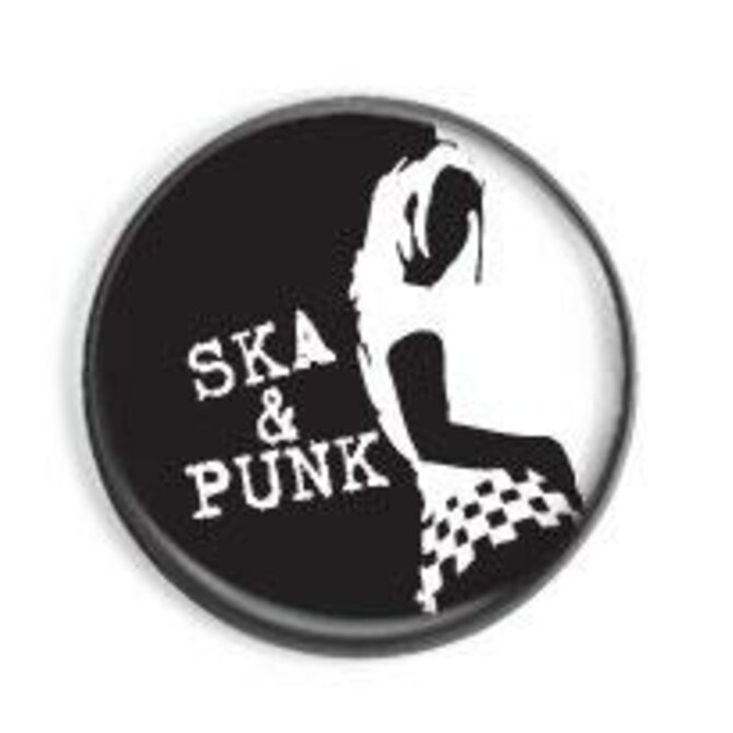 Ska a punk - button