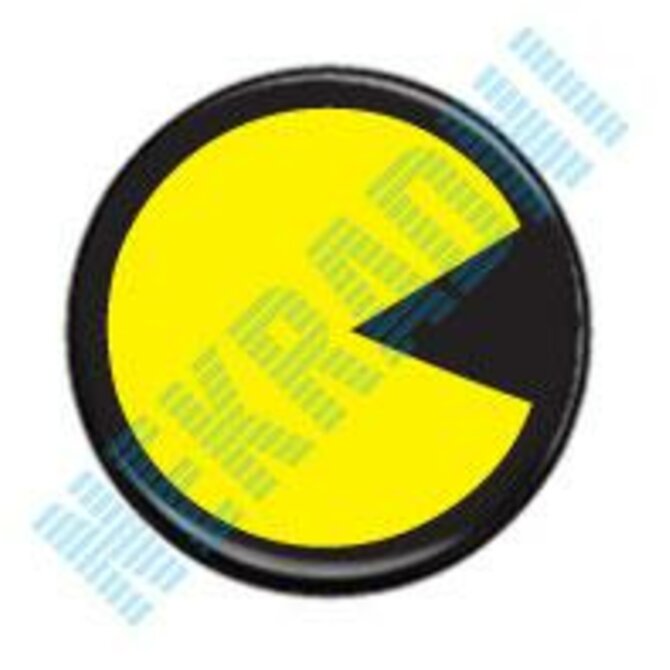 PacMan na černém pozadí - button