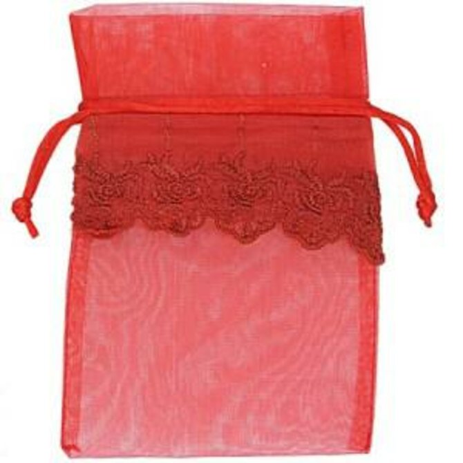 Dárkový sáček - v červené barvě