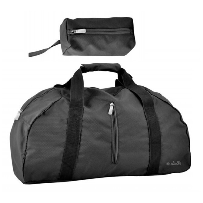 Skládací cestovní taška Dielle Lybra černá, Textil