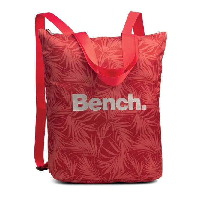 Batoh Bench City girls Tote červená, Textil