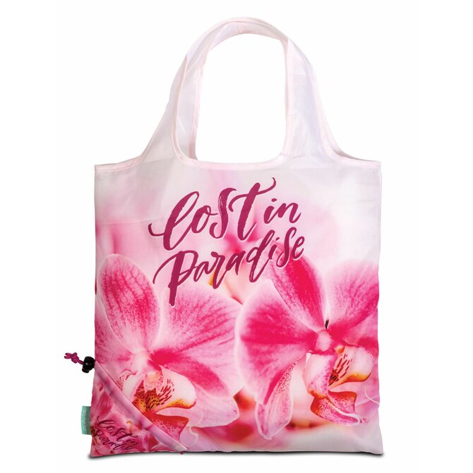 Fabrizio Skládací dámská taška Punta Relax růžová, Textil