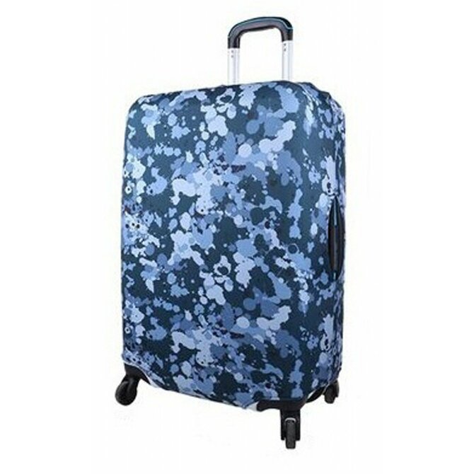 Snowball Obal na kufr L modrá, Textil