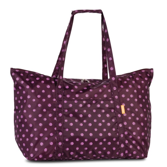 Fabrizio Skládací dámská taška Punta MAXI fialová, Textil