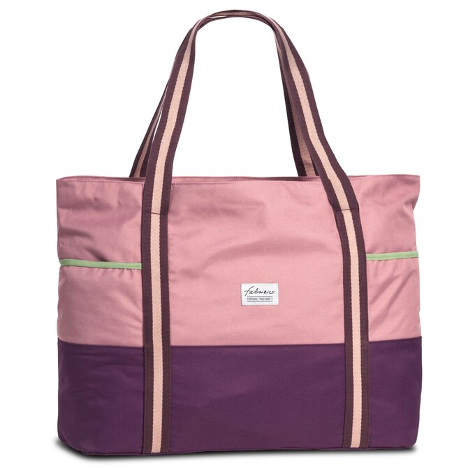Plážová taška Fabrizio XXL fialová, Textil