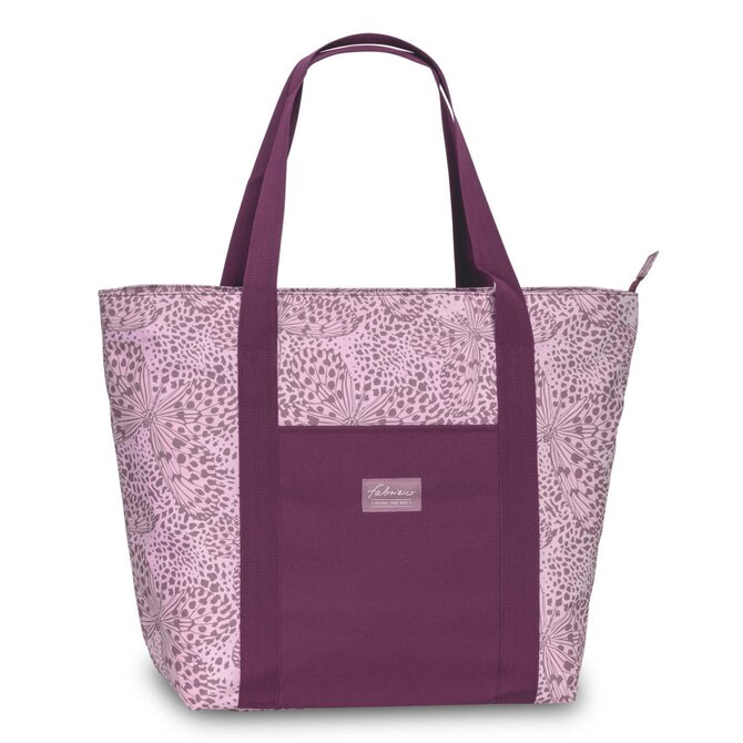 Plážová taška Fabrizio růžová, Textil