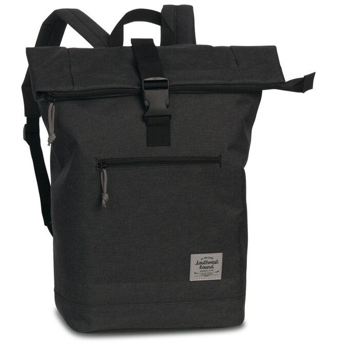 Fabrizio Batoh Southwest Bound roll zip antracitová, Textil