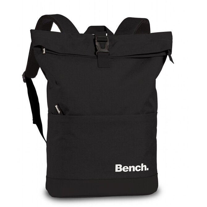 Batoh Bench Classic roll-top černá, Textil