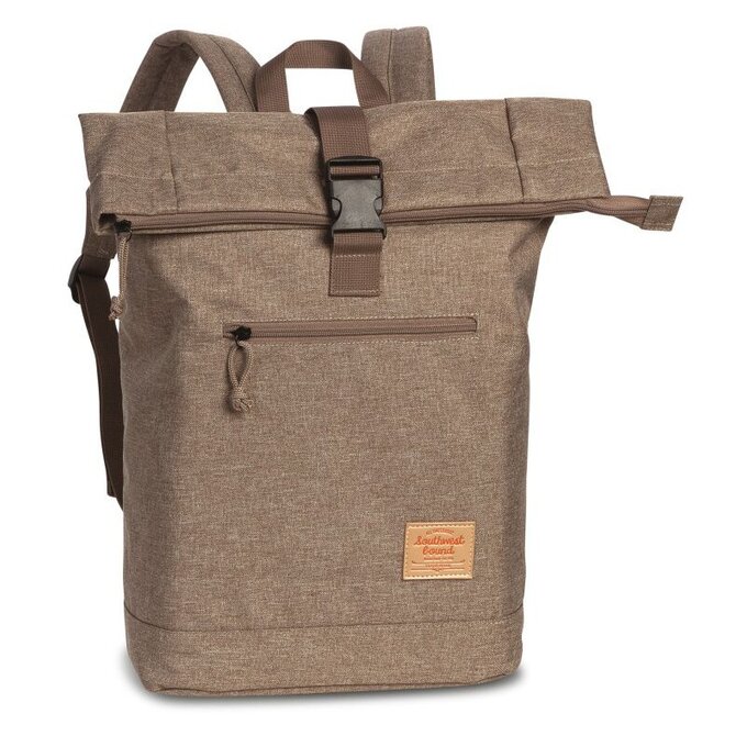 Fabrizio Batoh Southwest Bound roll zip šedá, Textil