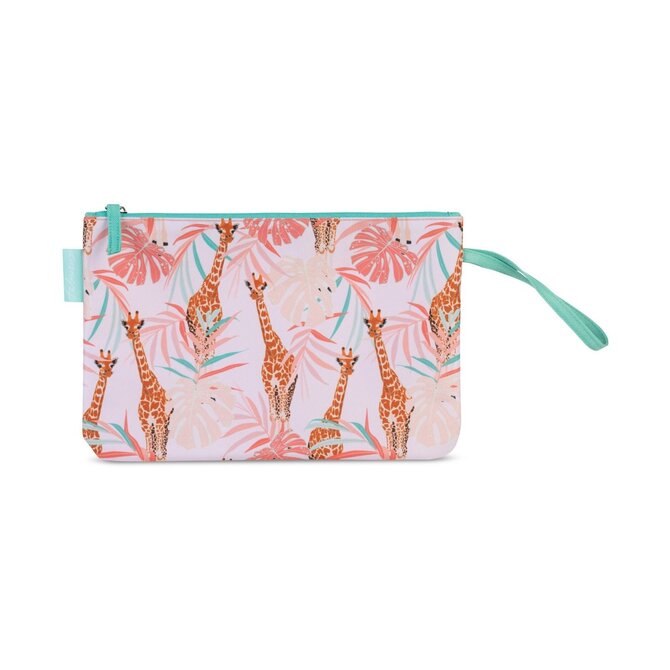 Bikiny taška Fabrizio Giraffe oranžová, Textil