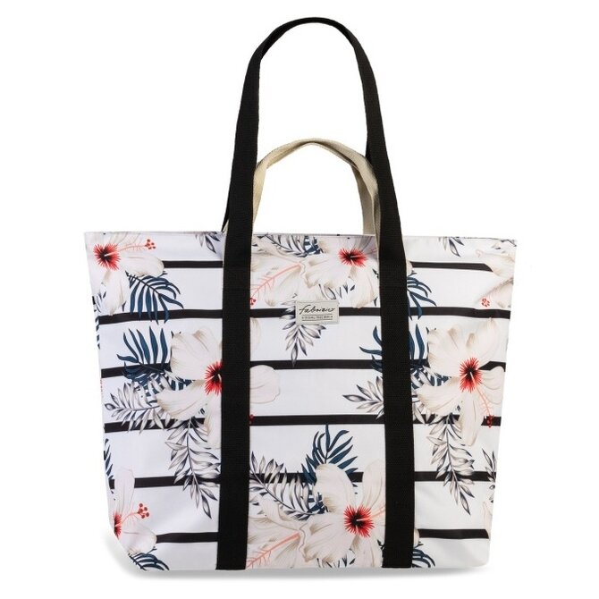 Dámská taška Fabrizio Printmania XXL bílá, Textil