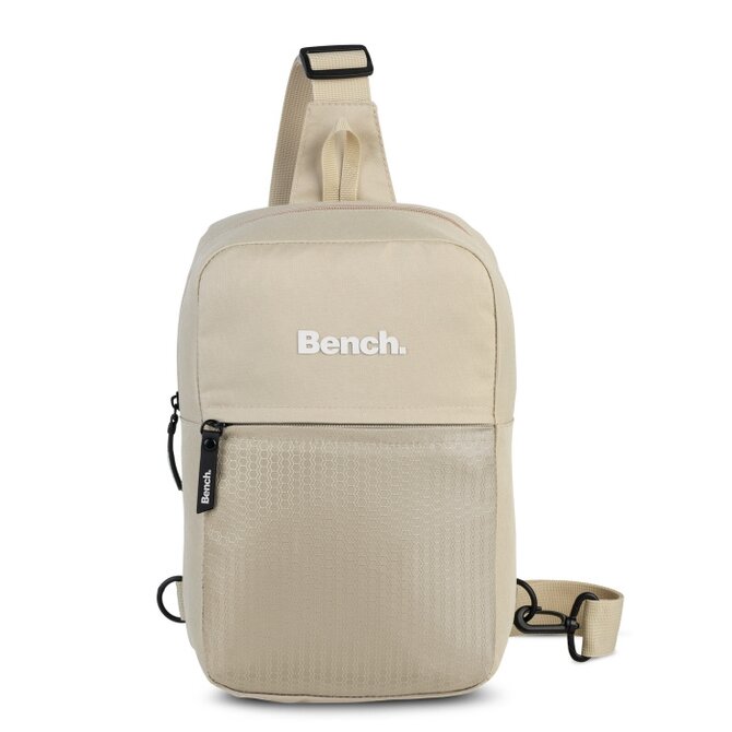 Batoh Bench Bold sling béžová, Textil