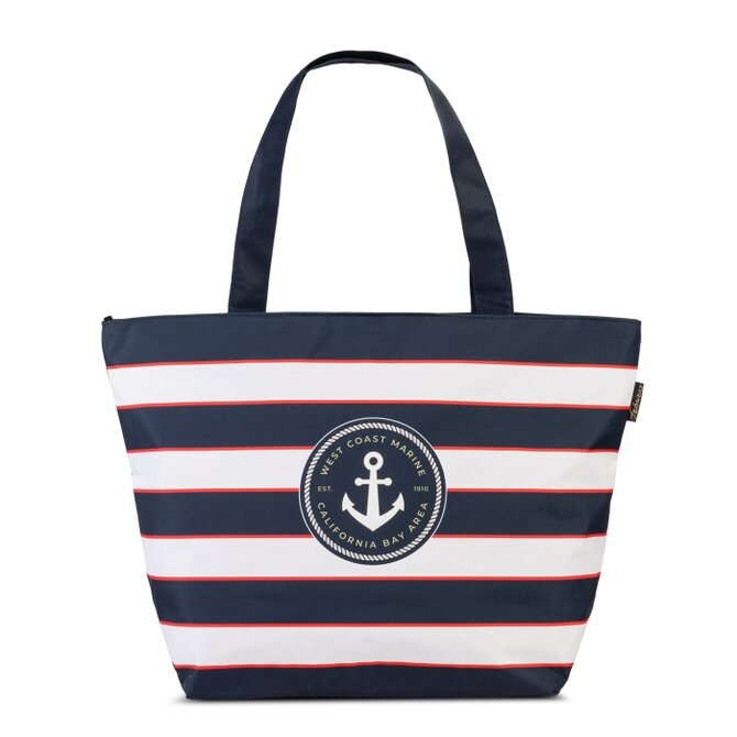 Plážová taška Fabrizio Marine modrá, Textil