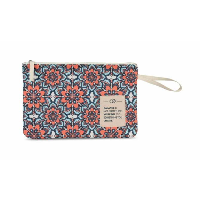 Multifunkční pouzdro Fabrizio Balance červená, Textil