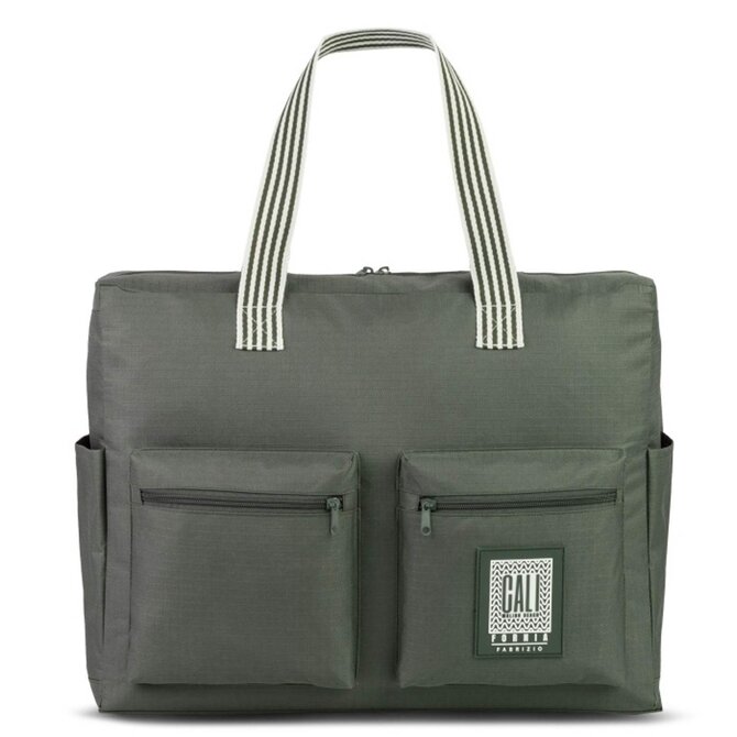 Taška Fabrizio Weekend Cali khaki, Textil