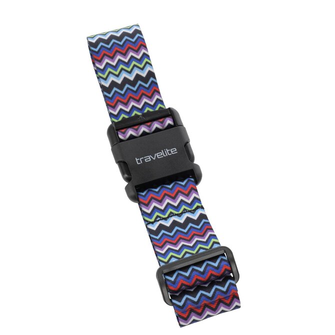 Popruh Travelite Print vícebarevná, Textil