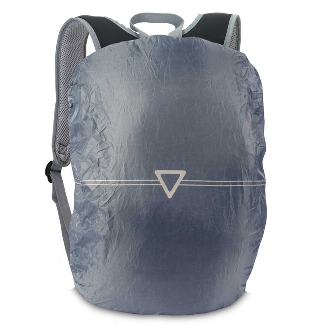 Fabrizio Pláštěnka na batoh Worldpack skládací šedá, Textil