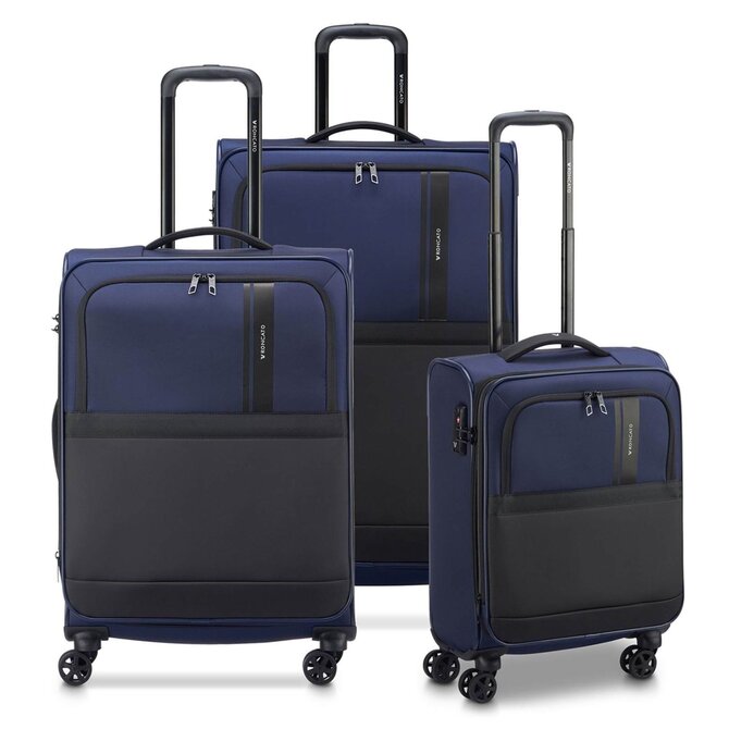 Cestovní set 3ks Roncato Metropolitan S,M,L modrá, Textil