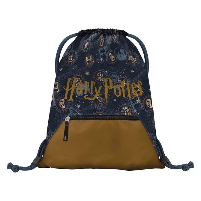 BAAGL Sáček Harry Potter Bradavice černá, Textil