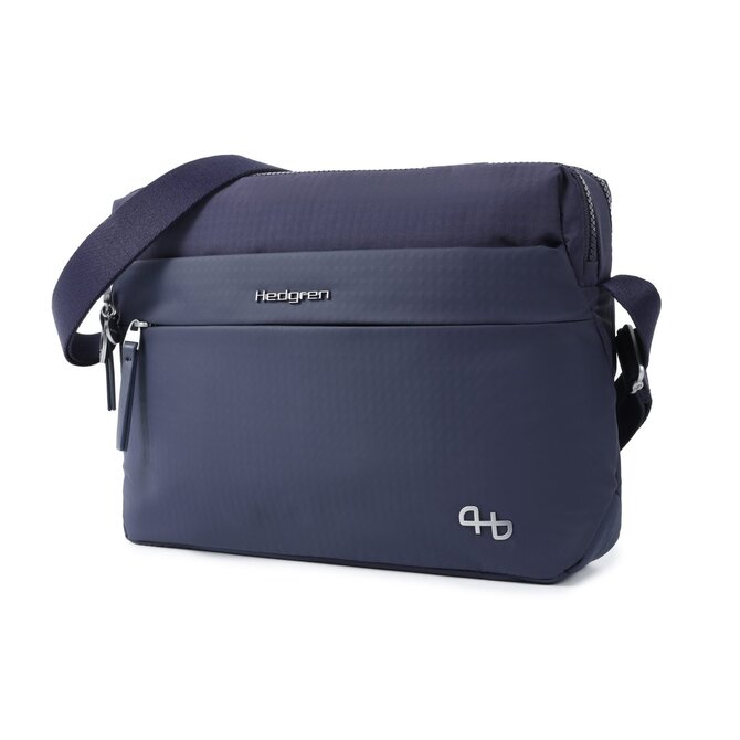 Dámská taška cross Hedgren FURO Mori modrá, Textil