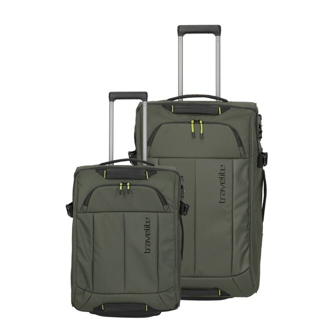 Cestovní set 2ks Travelite Briize 2W S,M khaki, Textil