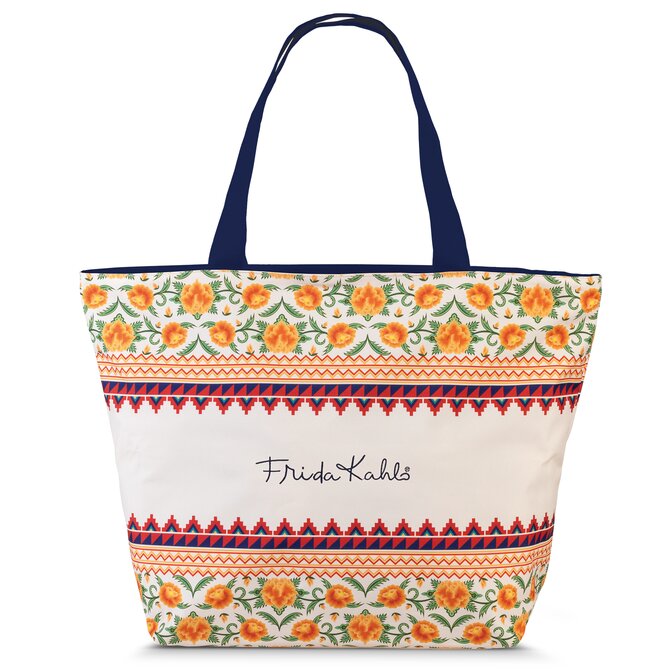 Dámská taška Frida Kahlo shopper vícebarevná, Textil