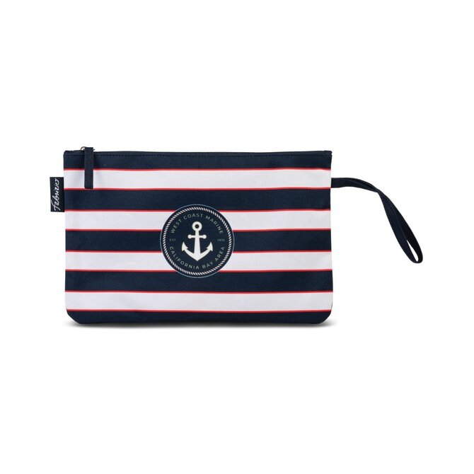 Bikiny taška Fabrizio Marine modrá, Textil