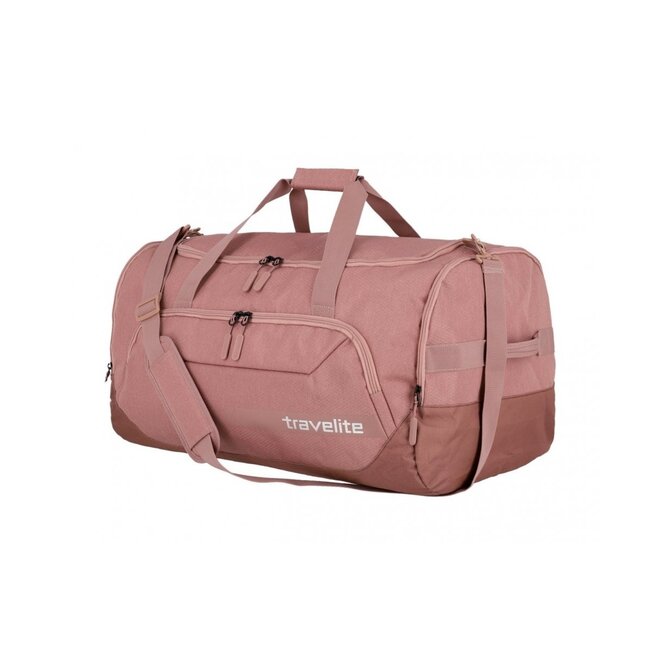 Cestovní taška Travelite KICK OFF L růžová, Textil