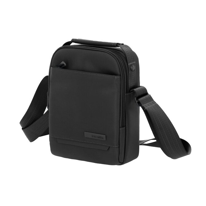 Taška cross Travelite Workfloow černá, Textil