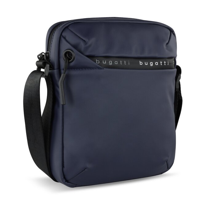 Taška Bugatti Blanc cross modrá, PVC