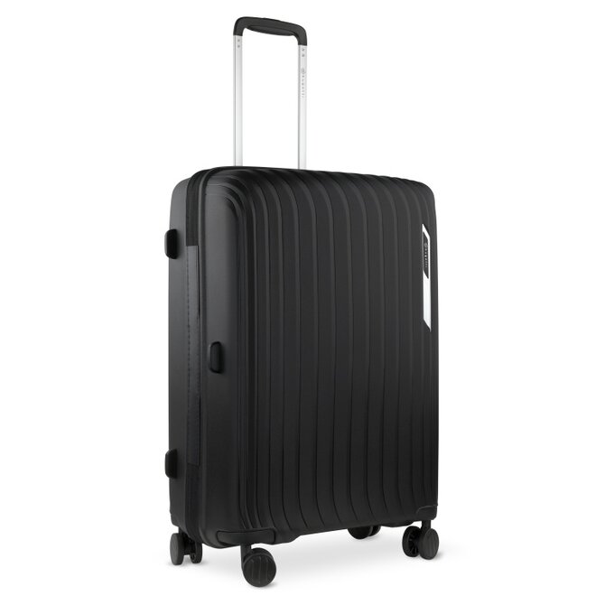 Cestovní kufr Bugatti Hera M černá, Polypropylen