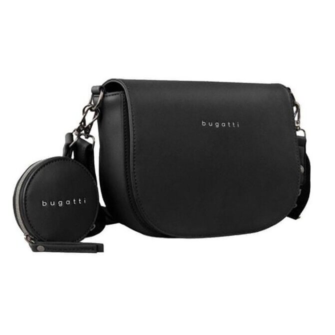 Dámská taška přes rameno Bugatti Almata M černá, Syntetická kůže
