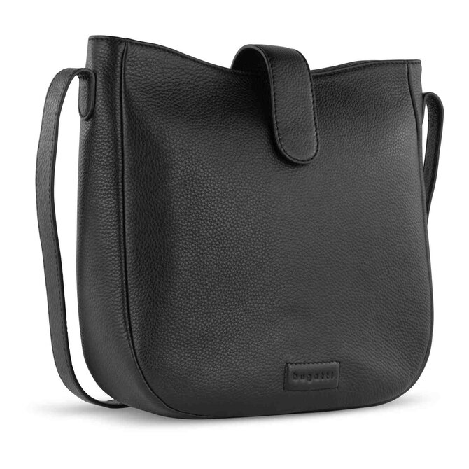 Dámská kabelka Bugatti ELSA černá, Kůže